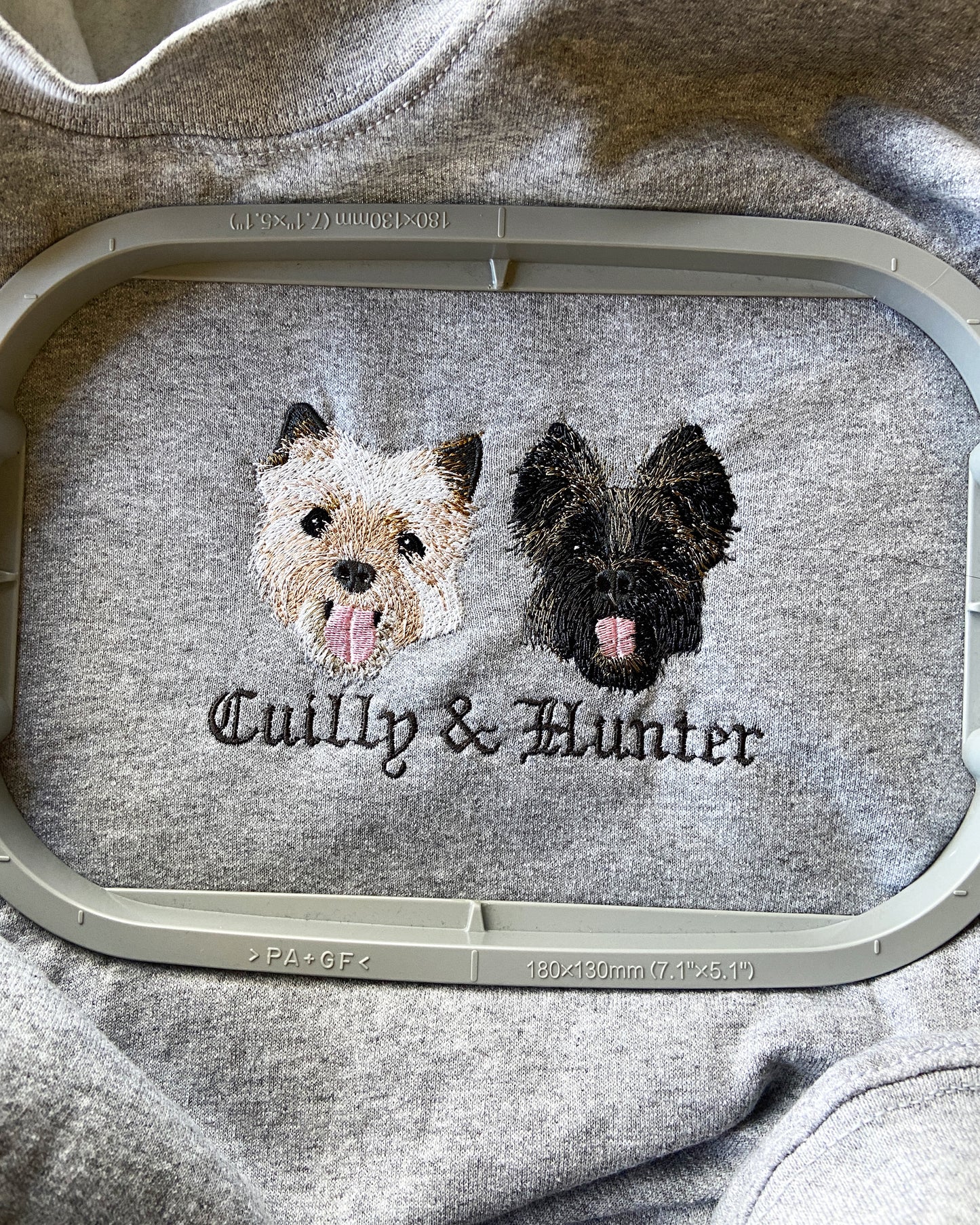 Personalised Embroidered Pet Face Jumper