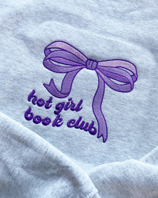 Book Merch - Hot Girl Book Club Sweatshirt