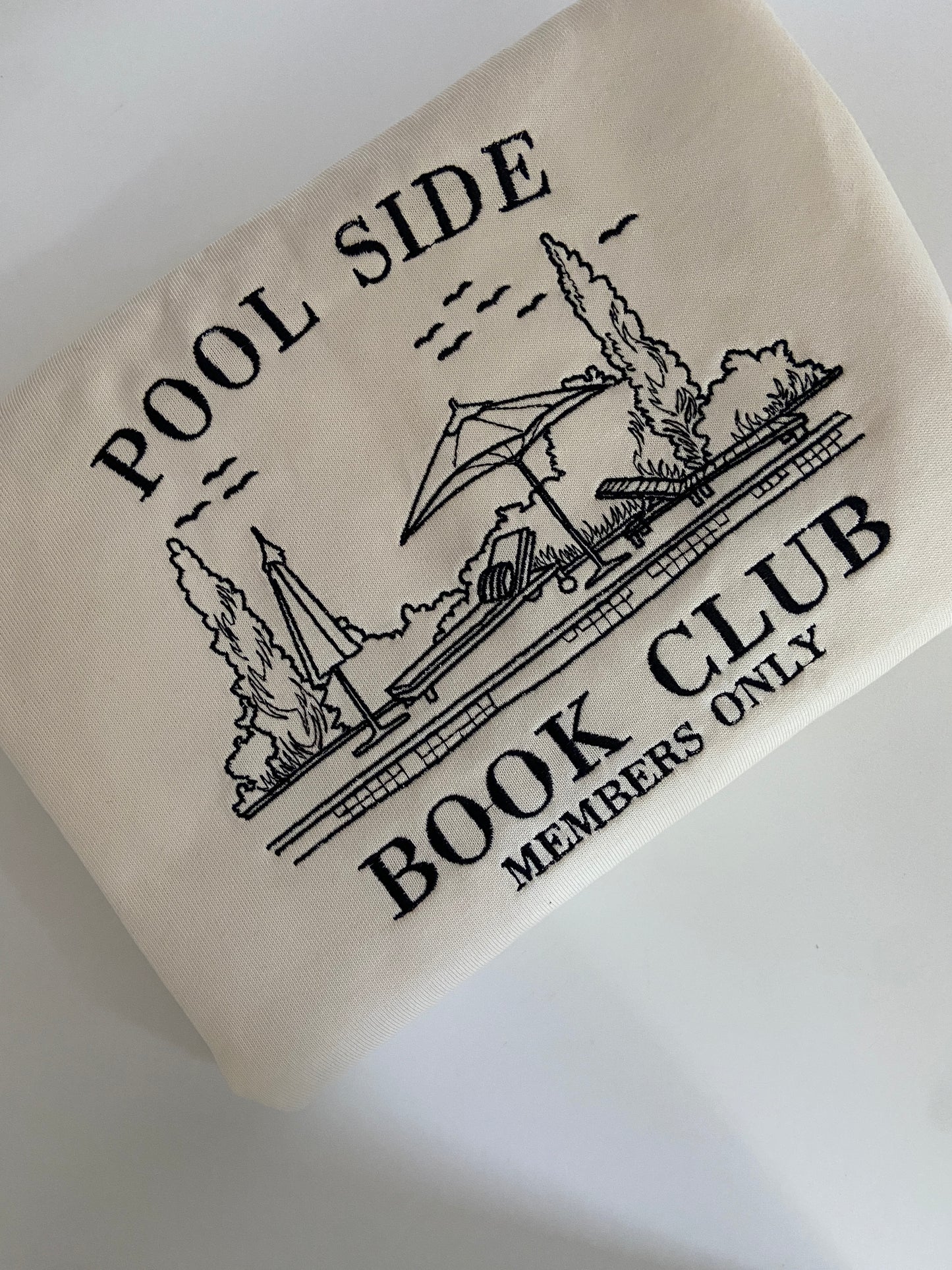 Book Merch - Pool Side Book Club Sweatshirt