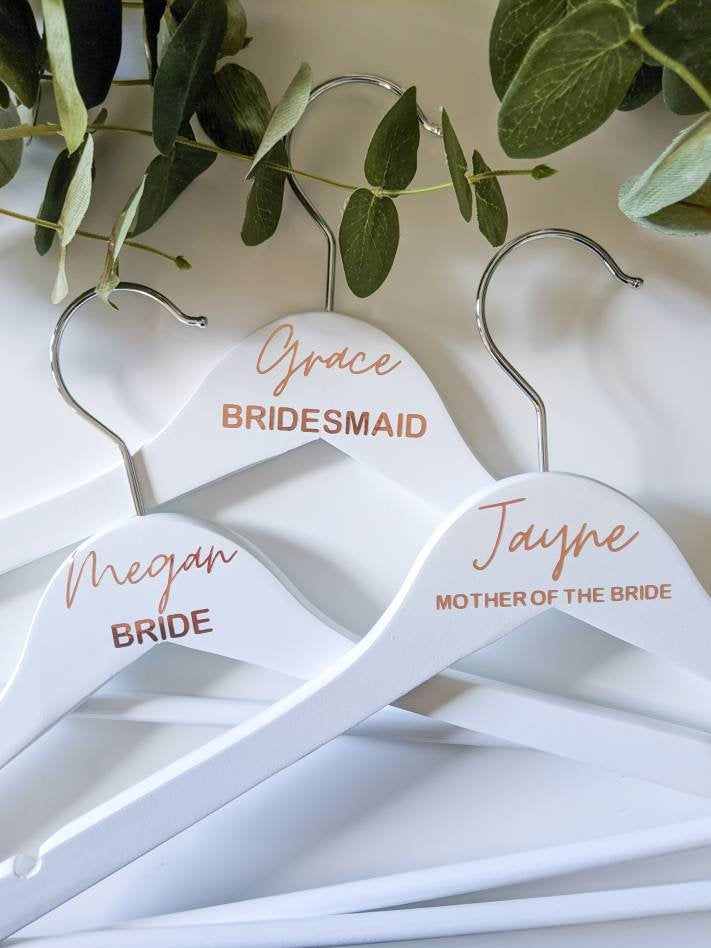 Personalised Wedding Hanger